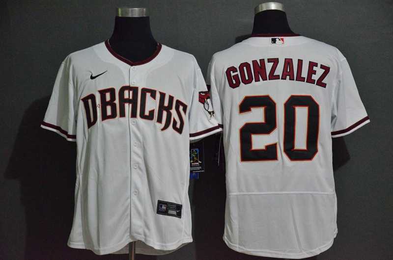 Diamondbacks 20 Luis Gonzalez White Nike 2020 Flexbase Jersey,We sell and wholesale Diamondbacks 20 Luis Gonzalez White Nike 2020 Flexbase Jersey on line form chian!